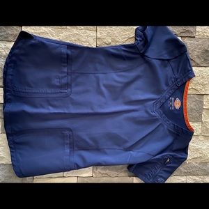 XS Navy Blue Womens scrub set (top & bottom)